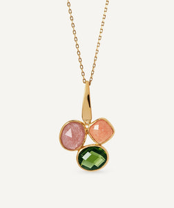 Collar Talaia con piedras naturales