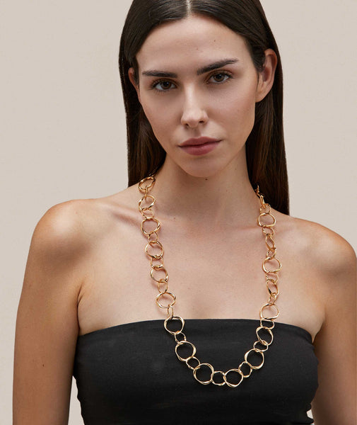 Collar Barbara eslabones 90cm