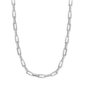 Collar 42CM CIRCONITAS RODIO