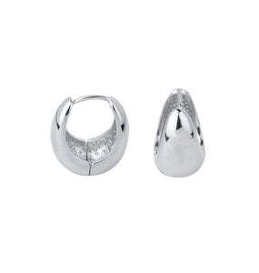 Zarcillos acabado en Plata Aro