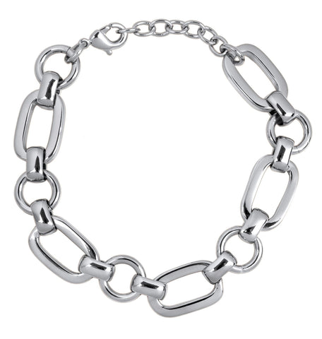 Pulsera acabada en Plata eslabones