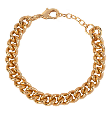 Pulsera Acabada en Oro 18Kt Eslabones